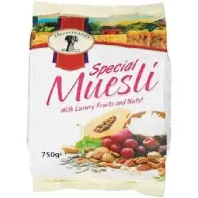 Heartland Special Muesli 750G